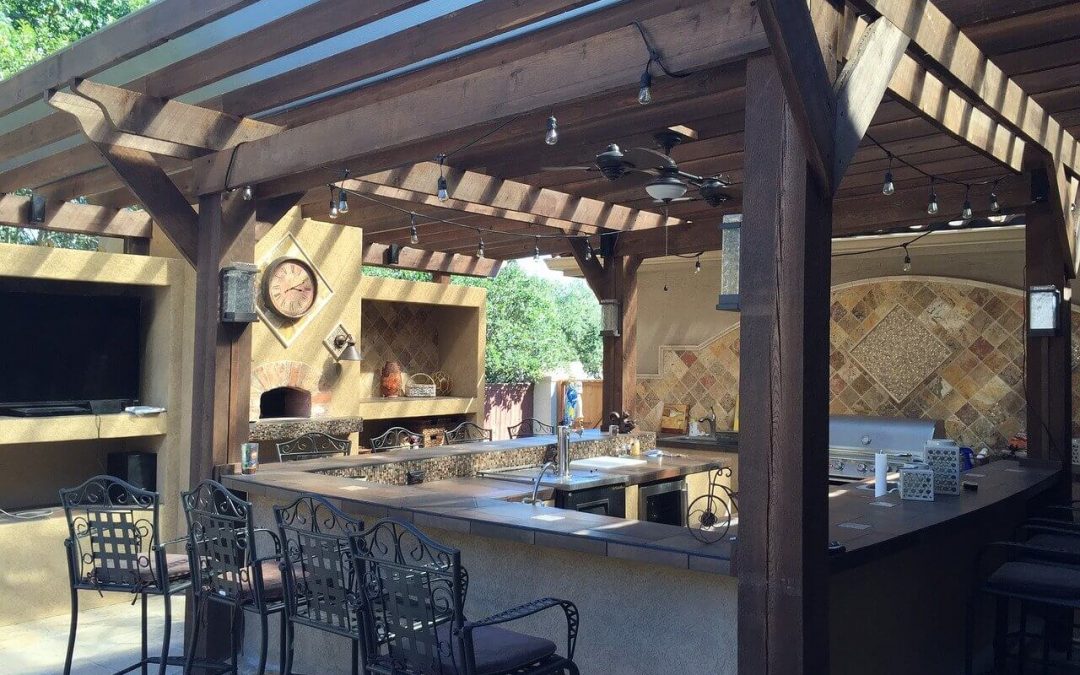 outdoor kitchen ideas help improve your living spaces